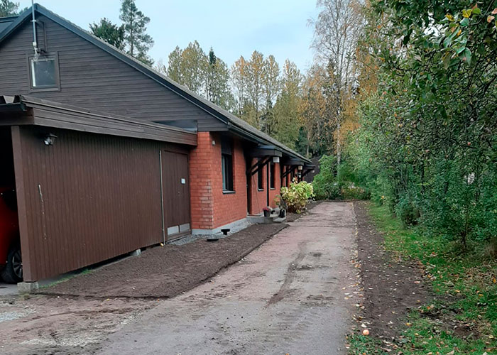 Taloyhtiön salaojaremontti Sippa - ota yhteyttä marteliusoy.fi